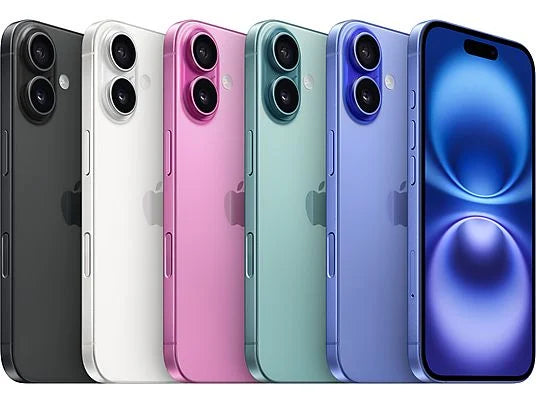 Apple iPhone 16 (6.1" OLED Super Retina XDR, Chip A18 Bionic, iOS)