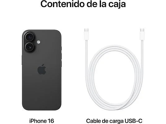 Apple iPhone 16 (6.1" OLED Super Retina XDR, Chip A18 Bionic, iOS)