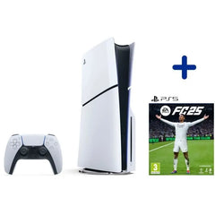 Bundle Consola PS5 Slim Estándar + Juego EA SPORTS FC 25 - Fútbol, Deportivo