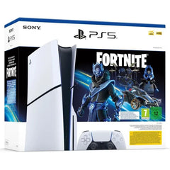 Bundle Consola PS5 Slim Estándar + Pack Fortnite Cobalt Star - Contenido Exclusivo