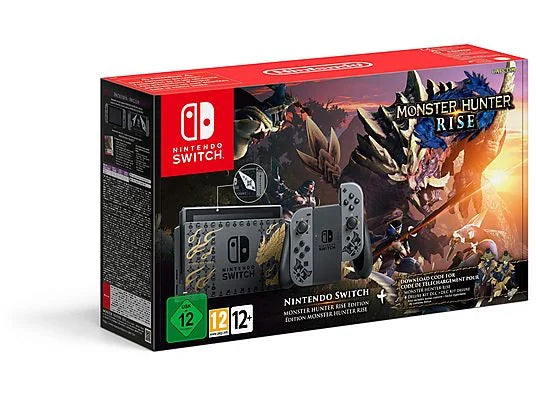 Consola Nintendo Switch (32 GB) - Edición Monster Hunter Rise