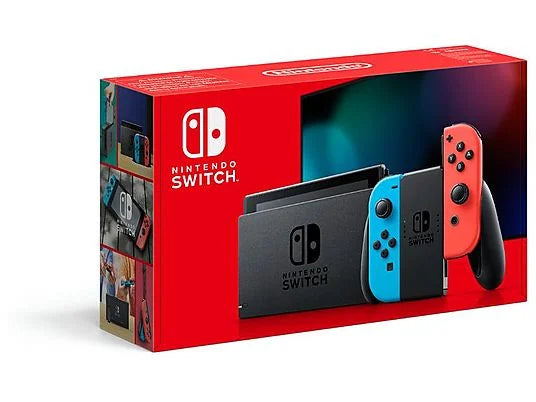 Consola Nintendo Switch (32 GB) con Joy-Con Azul y Rojo Neón