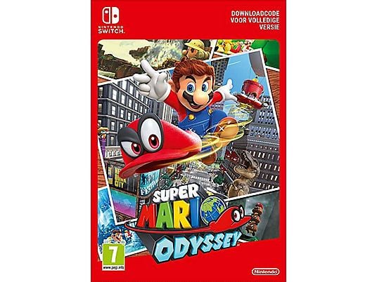 Consola Nintendo Switch (32 GB) con Joy-Con Rojos + Super Mario Odyssey