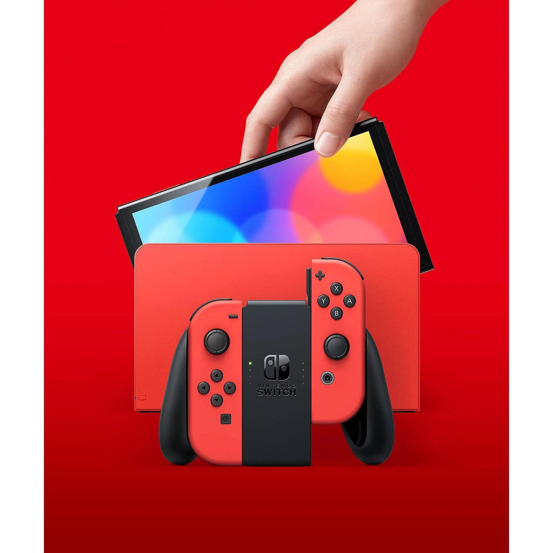 Consola Nintendo Switch OLED (64 GB) - Edición Mario (Rojo)