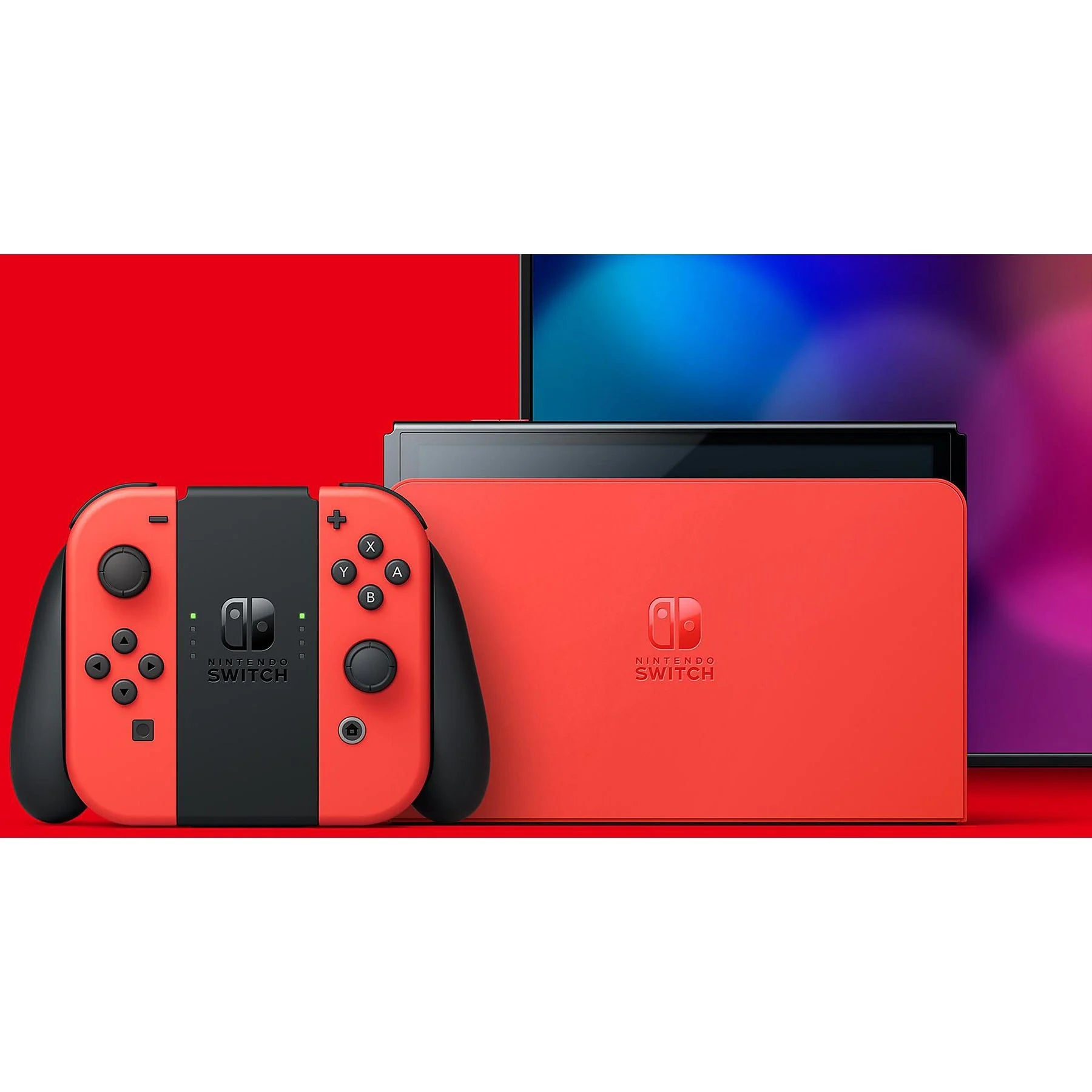 Consola Nintendo Switch OLED (64 GB) - Edición Mario (Rojo)