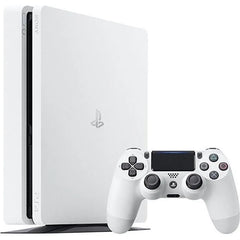 Consola PS4 Slim 500GB Blanca - Reacondicionada (Excelente Estado), con Mando