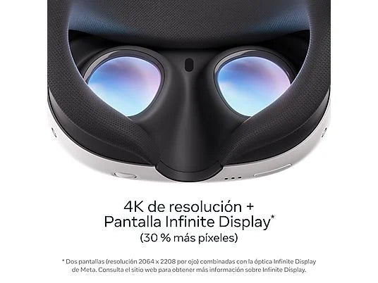 Gafas de Realidad Virtual META Quest 3 (512 GB) - Blanco