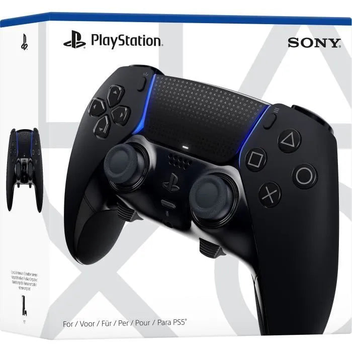 Mando Inalámbrico DualSense Edge - Midnight Black, Pro Controller, Personalizable, PS5/PC