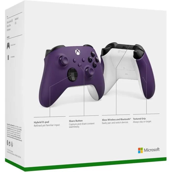 Mando Inalámbrico Xbox - Astral Purple (Púrpura Astral), Botón Compartir, Multiplataforma