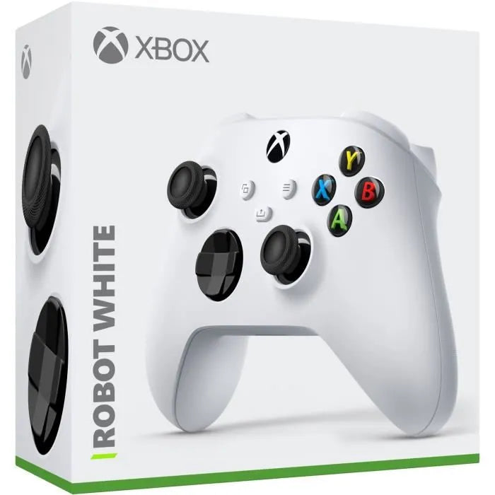 Mando Inalámbrico Xbox - Robot Blanco, Diseño Modernizado, Botón Compartir, Multiplataforma