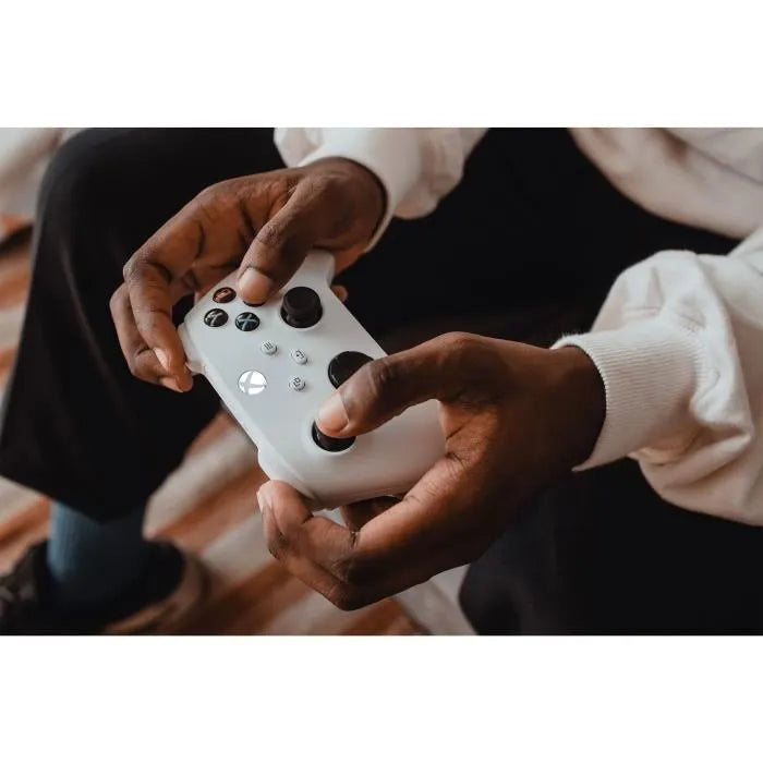 Mando Inalámbrico Xbox - Robot Blanco, Diseño Modernizado, Botón Compartir, Multiplataforma