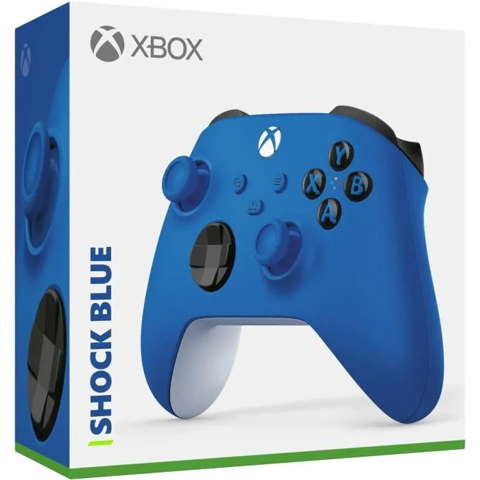 Mando Inalámbrico Xbox - Shock Blue, Botón Compartir, Multiplataforma