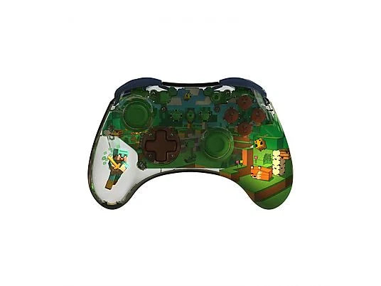 Mando Inalámbrico PDP Realmz para Nintendo Switch - Edición Minecraft Forest