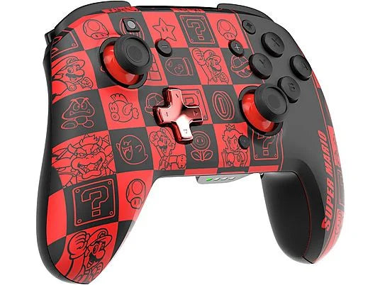 Mando Inalámbrico PDP Rematch Glow para Nintendo Switch - Super Icon