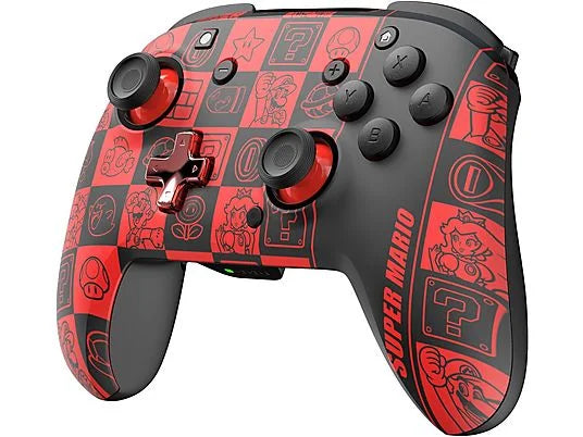 Mando Inalámbrico PDP Rematch Glow para Nintendo Switch - Super Icon