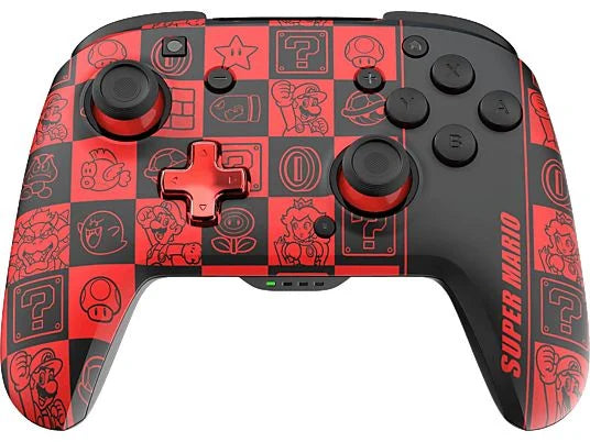 Mando Inalámbrico PDP Rematch Glow para Nintendo Switch - Super Icon