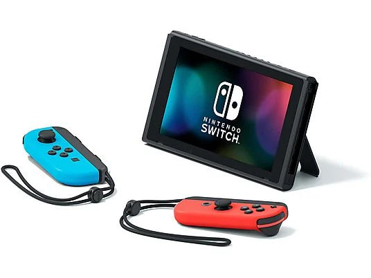 Set de Mandos Joy-Con (Izquierda y Derecha) para Nintendo Switch - Azul y Amarillo Neón