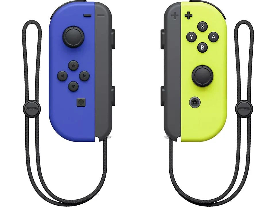 Set de Mandos Joy-Con (Izquierda y Derecha) para Nintendo Switch - Rojo y Azul Neón