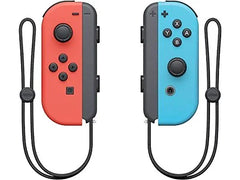 Set de Mandos Joy-Con (Izquierda y Derecha) para Nintendo Switch - Rojo y Azul Neón