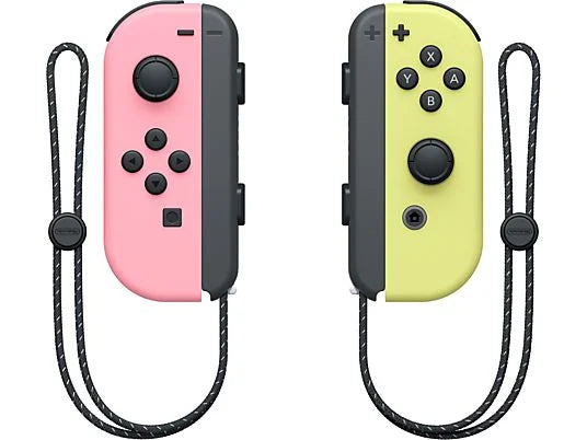 Set de Mandos Joy-Con (Izquierda y Derecha) para Nintendo Switch - Rojo y Azul Neón