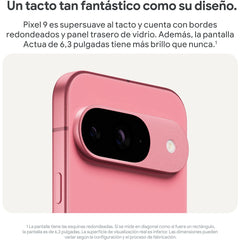 Móvil Google Pixel 9 Peonía -128 GB, 256 GB Pantalla 6.3" Actua OLED, Chip Tensor G4, Full IA