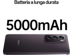 OPPO Reno12 5G - 256GB Black Brown, Pantalla AMOLED 6.7" 120Hz, Cámara 50MP