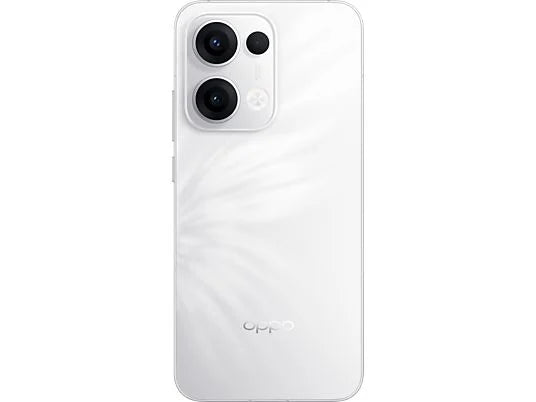 OPPO Reno13 Plume White - 256GB, 12GB RAM, Pantalla 6.6" 1.5K, Cámara 50MP, 5600 mAh