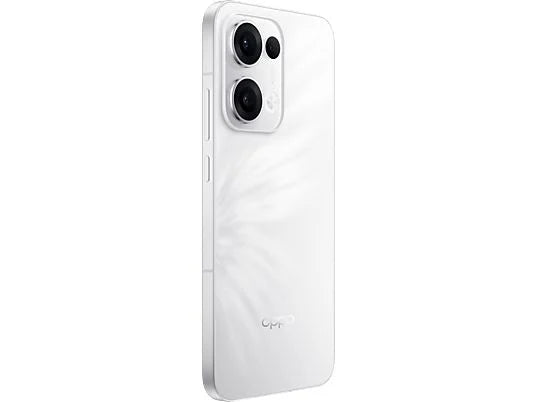 OPPO Reno13 Plume White - 256GB, 12GB RAM, Pantalla 6.6" 1.5K, Cámara 50MP, 5600 mAh