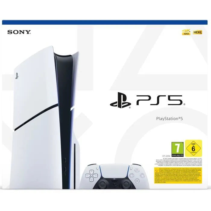 Consola PlayStation 5 Standard (Modelo Slim) - 1TB SSD, 4K 120Hz, con Mando DualSense