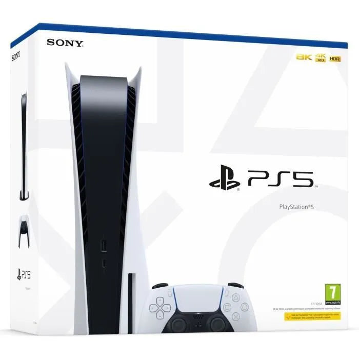 Consola PlayStation 5 (PS5) Edición Estándar - 825GB SSD, 4K 120Hz, con Mando DualSense