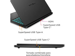 Portátil Gaming HP Omen Transcend 14" OLED 2.8K (Intel Core Ultra 9 185H - 32GB RAM - 1TB SSD - RTX 4060)