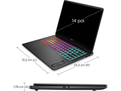 Portátil Gaming HP Omen Transcend 14" OLED 2.8K (Intel Core Ultra 9 185H - 32GB RAM - 1TB SSD - RTX 4060)