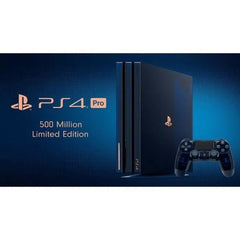 Consola PS4 Pro 2TB - 500 Million Limited Edition, Numerada, Azul Translúcido