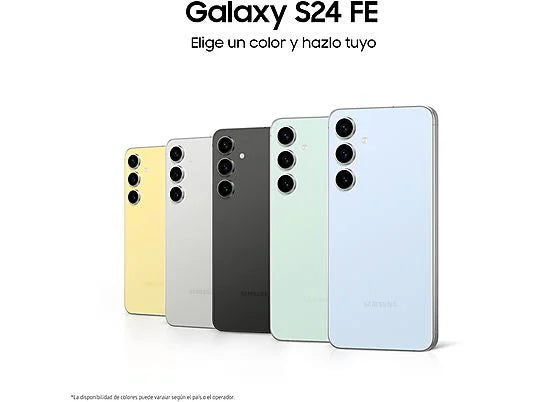 Smartphone Samsung Galaxy S24 FE (6.7" FHD+ - 8GB RAM - 128GB Graphito)
