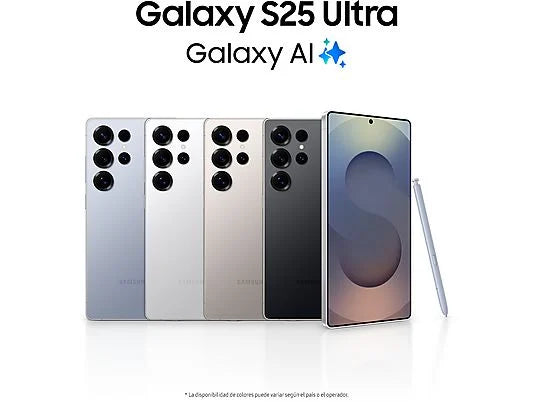 Smartphone Samsung Galaxy S25 Ultra (6.9" WQHD+ - 12GB RAM - 256GB/512GB/1TB)