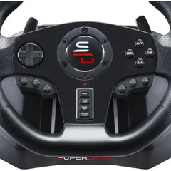 Volante SUPERDRIVE GS850-X - 270°, Palancas, Pedales, Dual Vibration - PS4, Xbox, PC