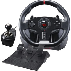 Volante SUPERDRIVE GS850-X - 270°, Palancas, Pedales, Dual Vibration - PS4, Xbox, PC