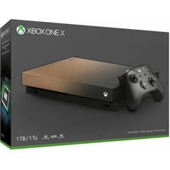 Consola Xbox One X 1 TB Gold Rush – Reacondicionada (Buen Estado)