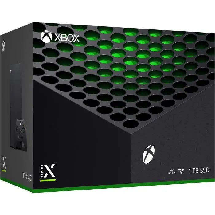 Consola Xbox Series X - 1TB SSD, 16GB GDDR6, 4K Nativo, hasta 120 FPS