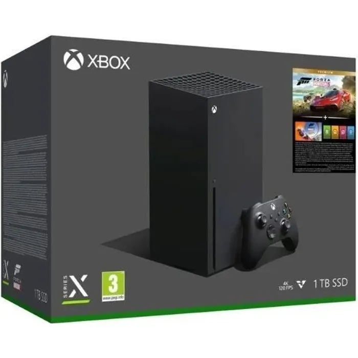 Consola Xbox Series X - 1TB SSD, 16GB GDDR6, 4K Nativo, Forza Horizon 5 Edición Premium